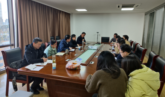 銅陵有色設計院副經理徐磊到合肥分公司調研